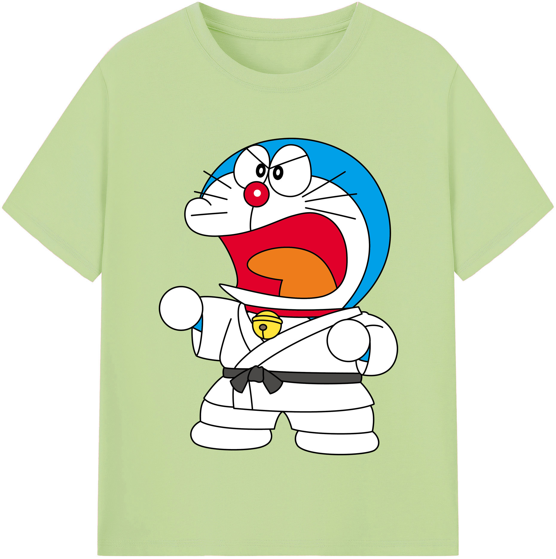 （画像用） ドラえもん Doraemon 綿100％半袖Tシャツ（フロントプリント）